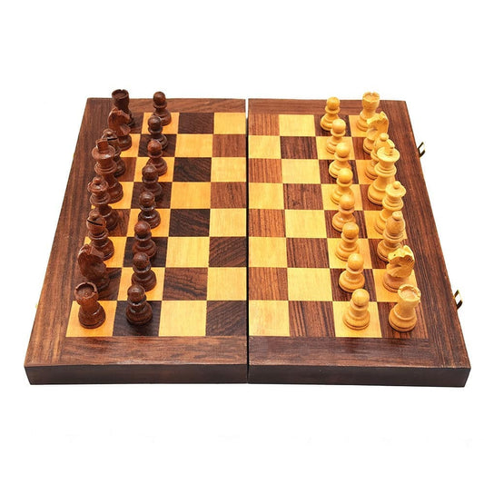 Woode chess board
